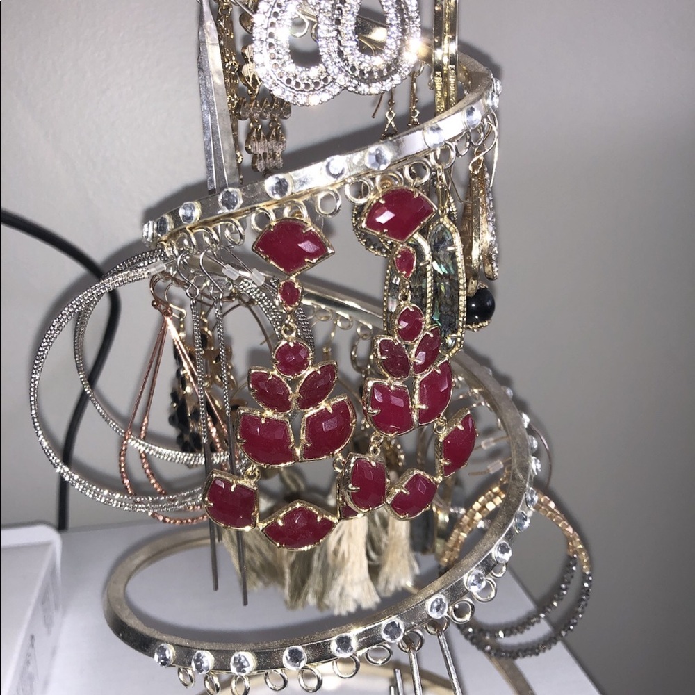 Red earrings!!!